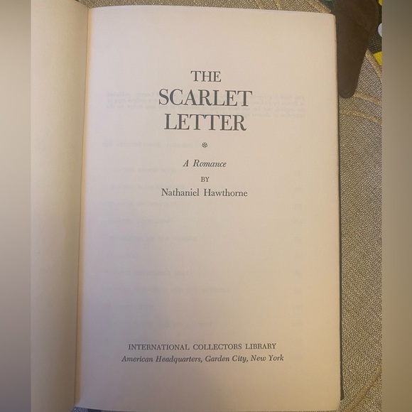 The Scarlet Letter-International Collectors Society Reprint of 1st Edition - Picture 4 of 7